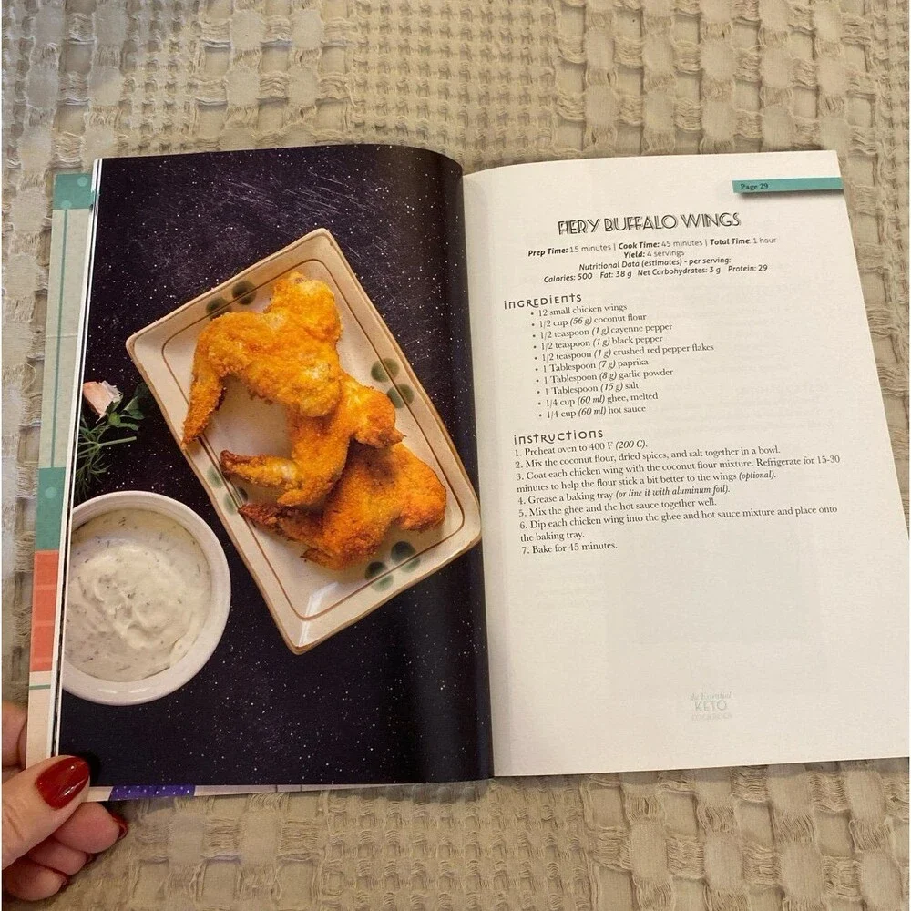 The Essential Keto CookBook & Keto Instant Pot Cookbook Recipes Photos‎ Low Carb